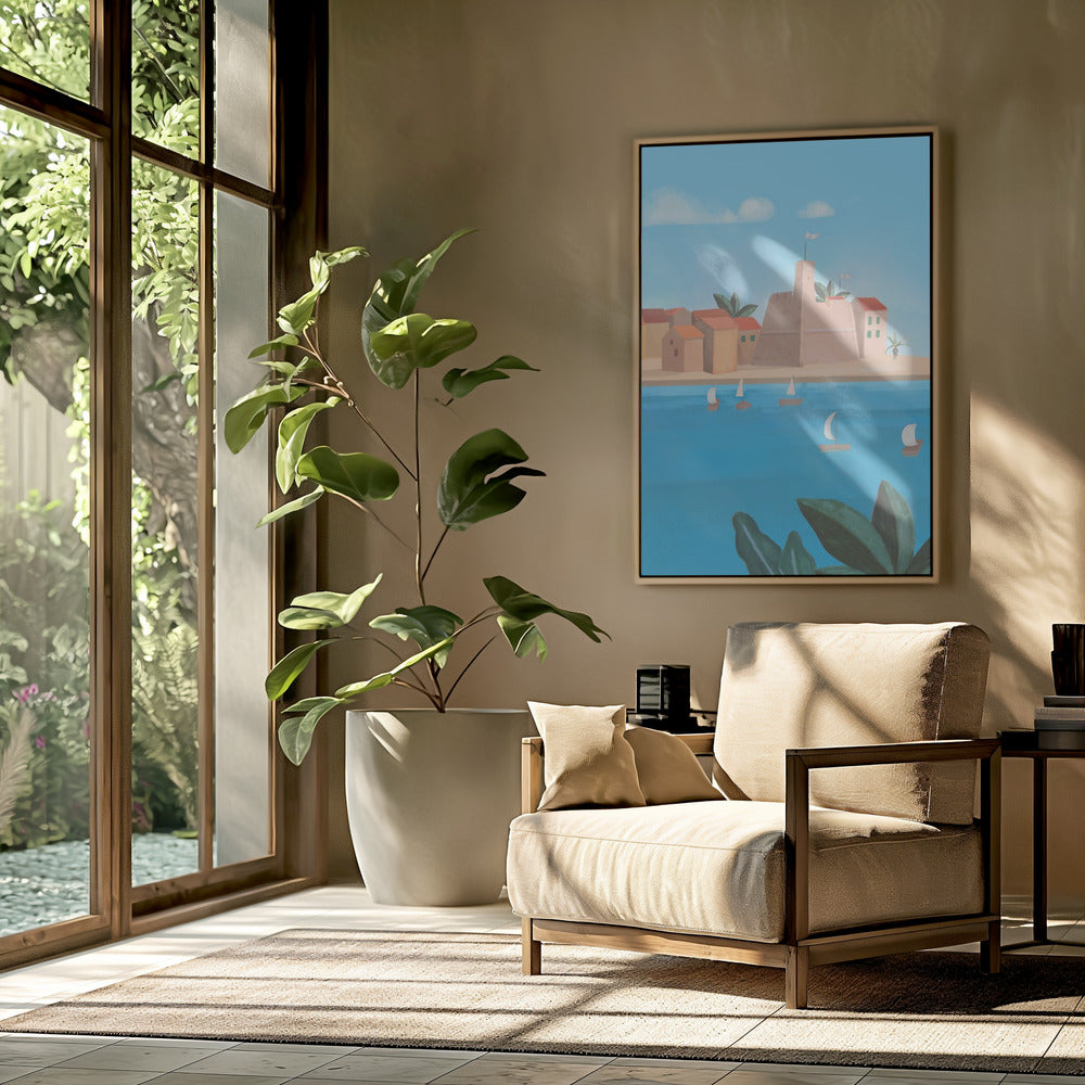 Vis-eiland | Poster