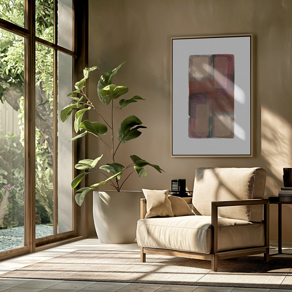 Deep Shades Shapes 2 | Poster