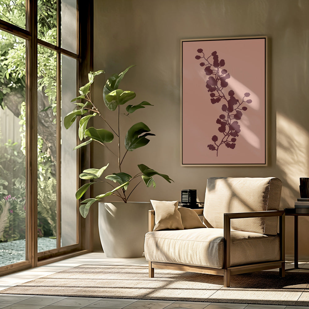 Floral Silhouette 2 | Poster