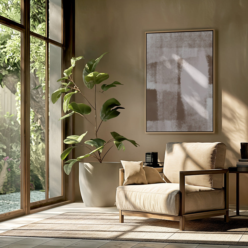 Gedempte reflecties | Poster