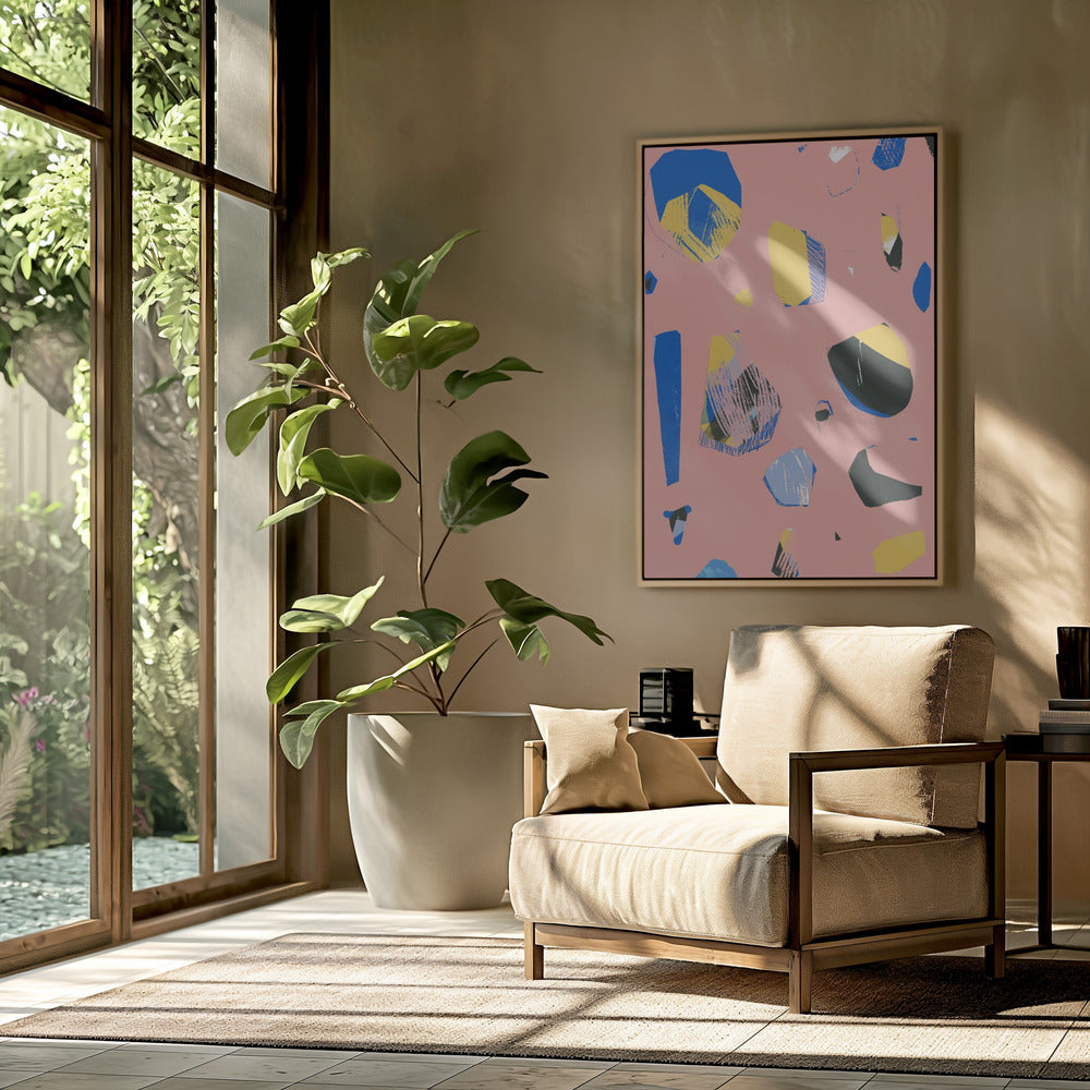 Rocks Pink | Poster