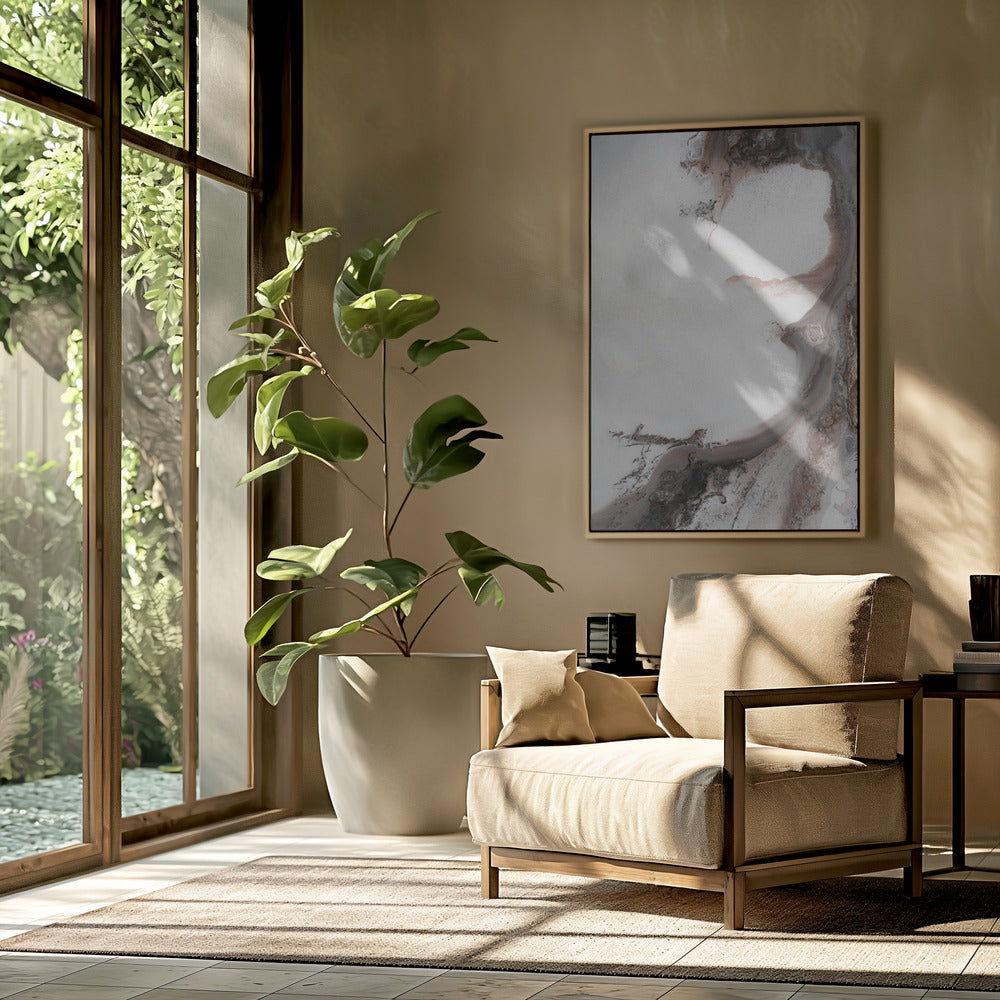 MINIMAL Art - Aardse Stromingen 1 | Poster