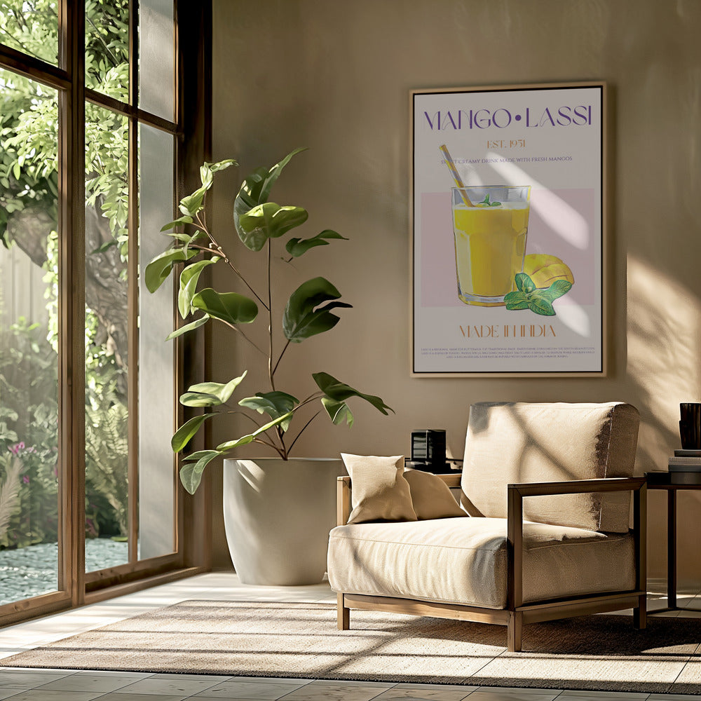 Mango Lassi Delight | Poster