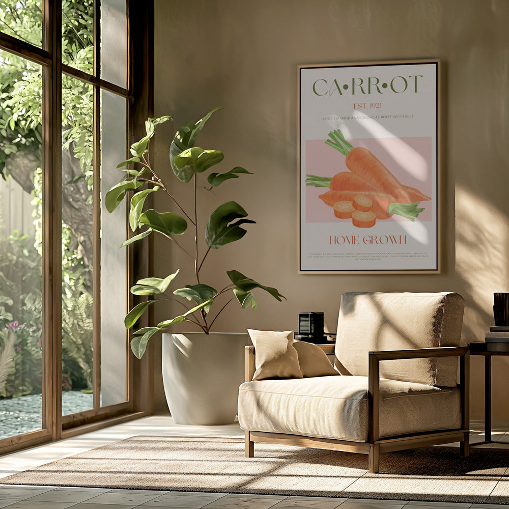 Orange Harvest Charm | Poster