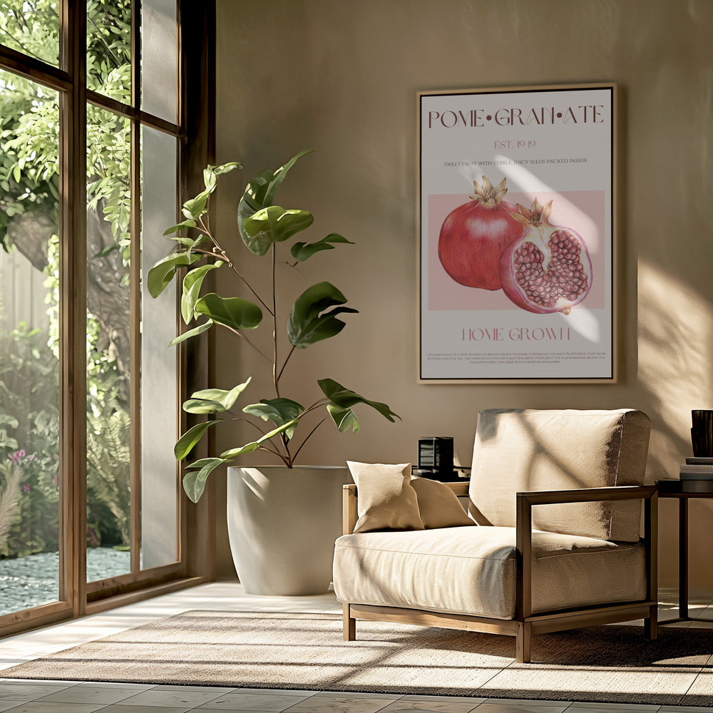 Sappige granaatappel | Poster