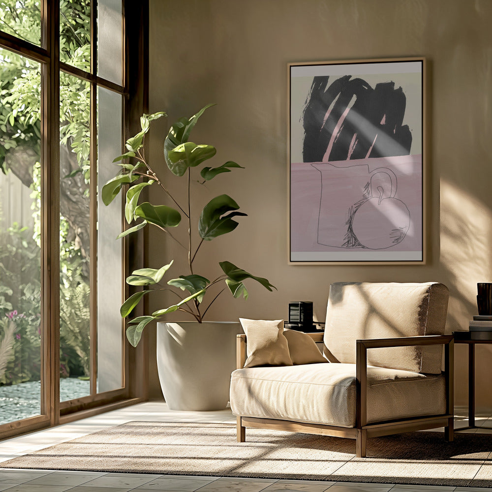 Abstracte elegantie | Poster