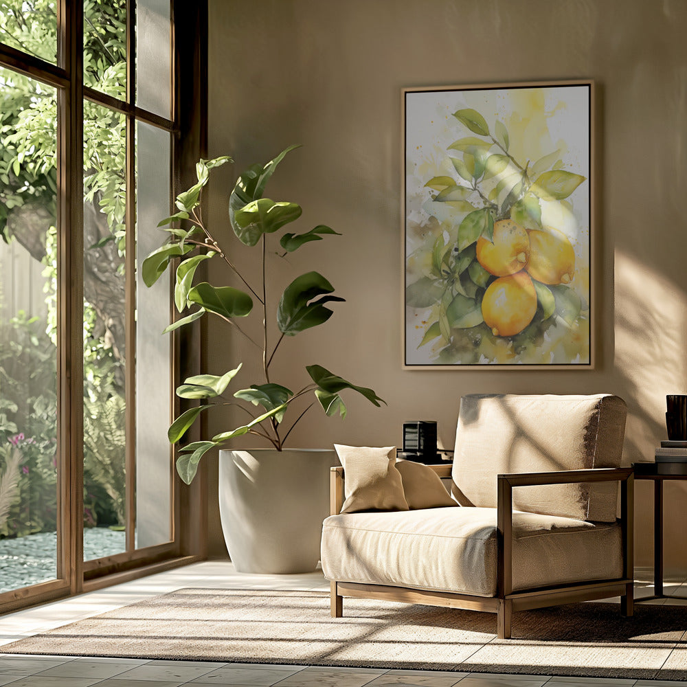 Lemons and Leaves | Poster