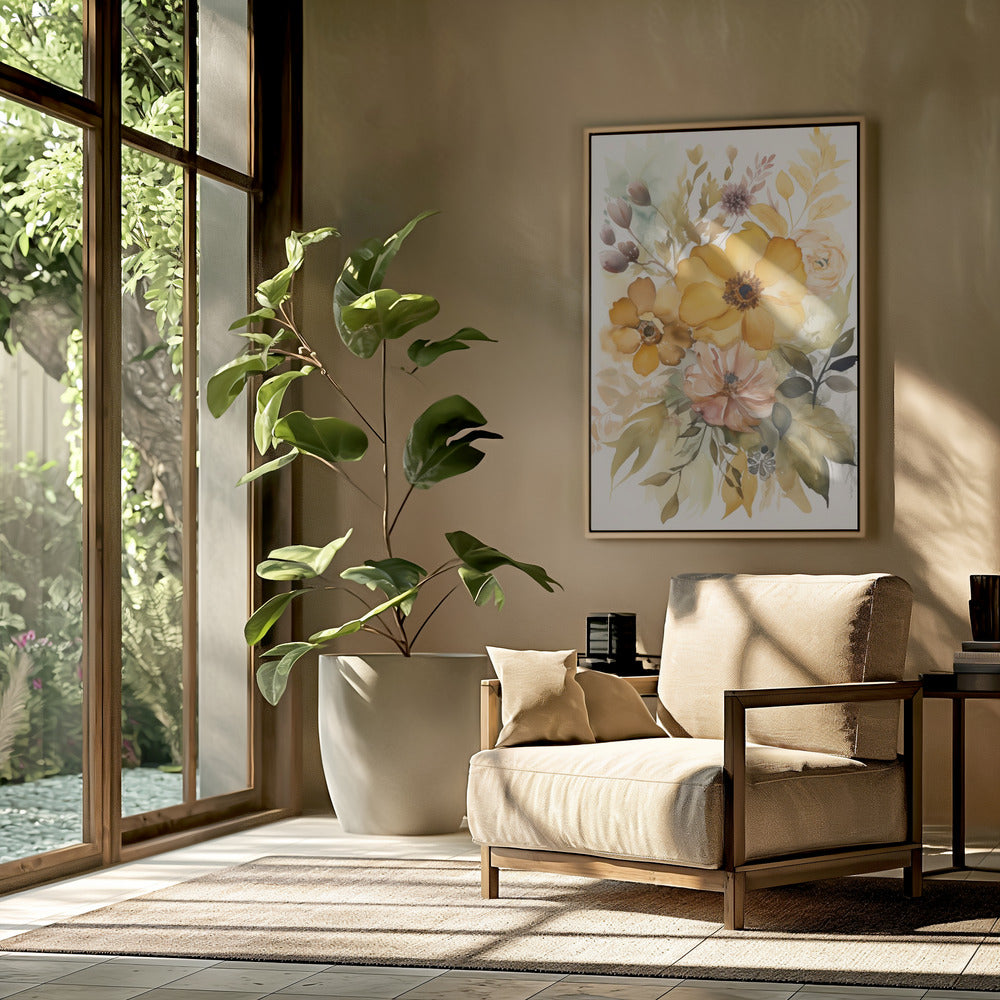 Summer Flowers No 5 | Poster