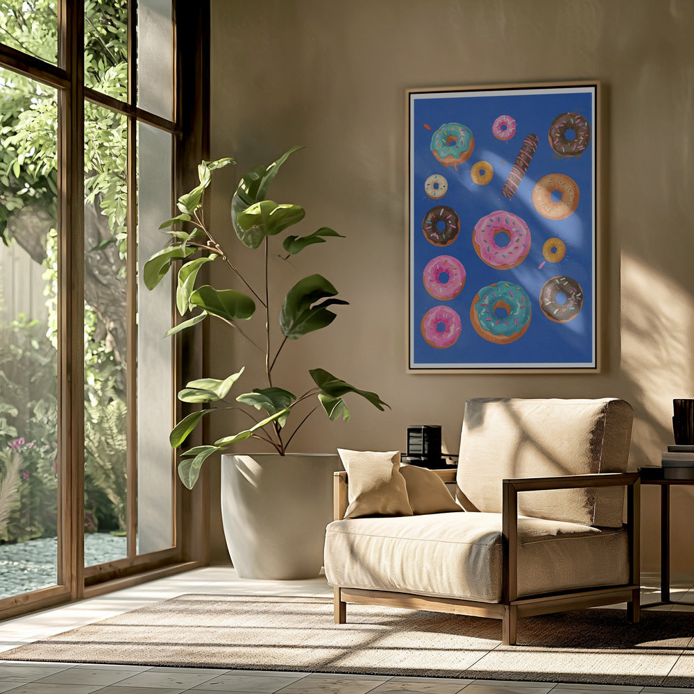 Donut Delight Canvas | Poster