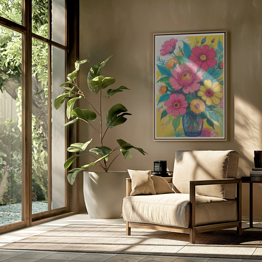 Bloeiende Bloemen | Poster