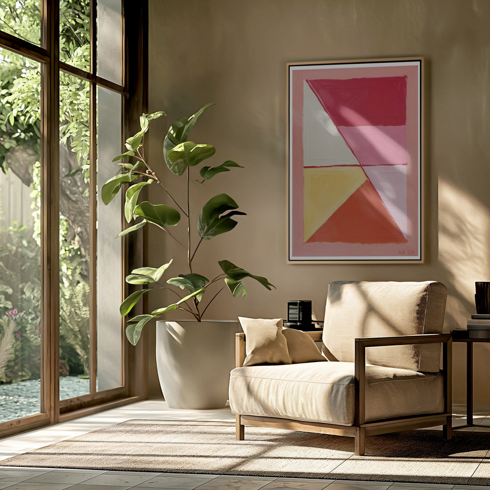 Geometrische warmte | Poster