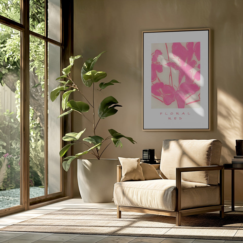 Bloemenrood | Poster