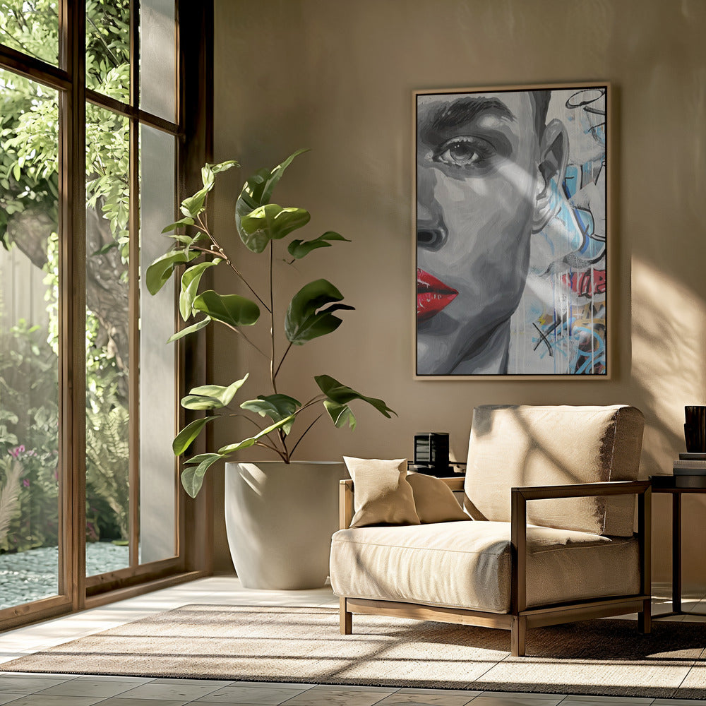Levendige graffiti-blik | Poster