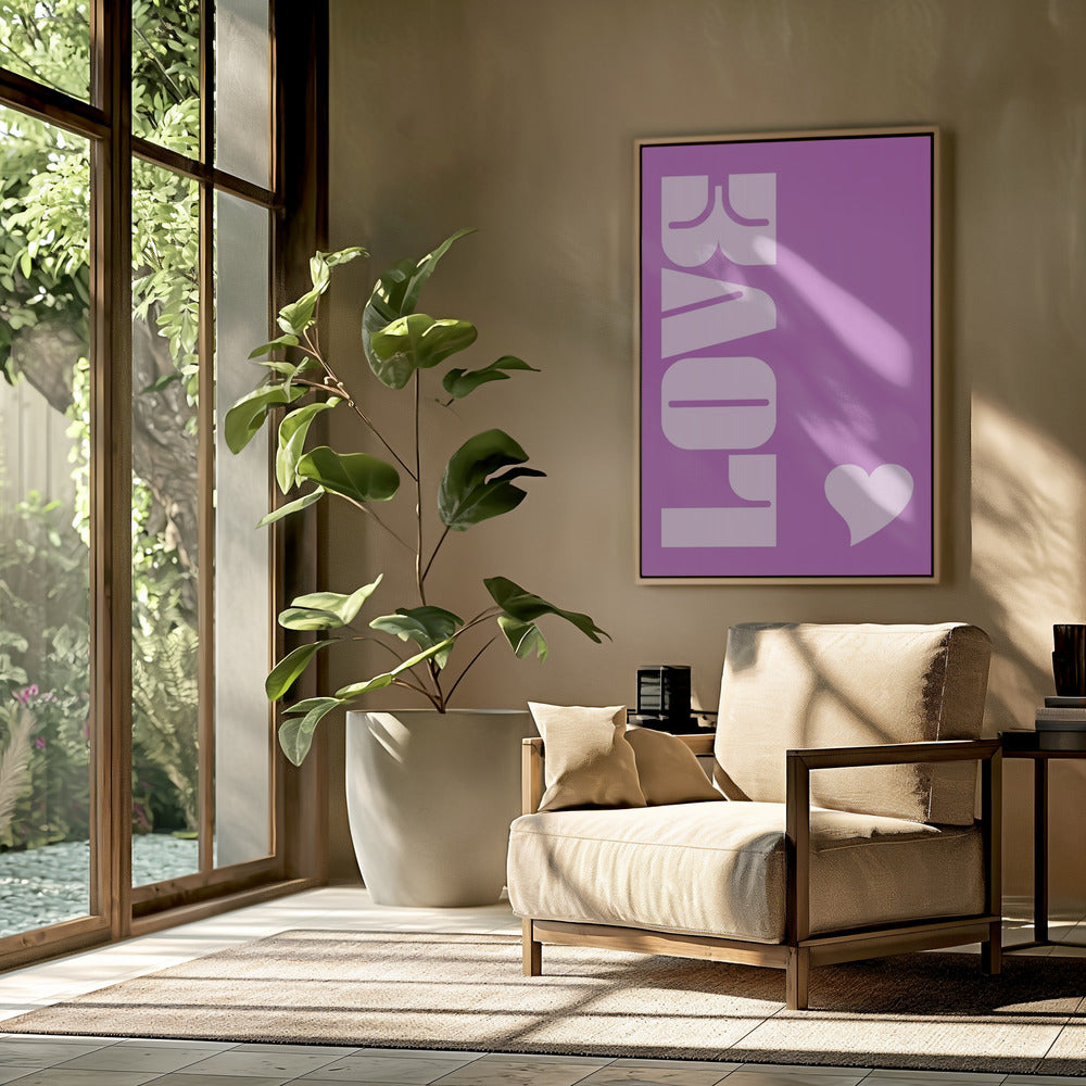 Purple Love Vibe | Poster