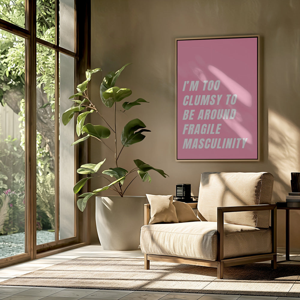 Onhandigheid ontmoet kwetsbaarheid | Poster