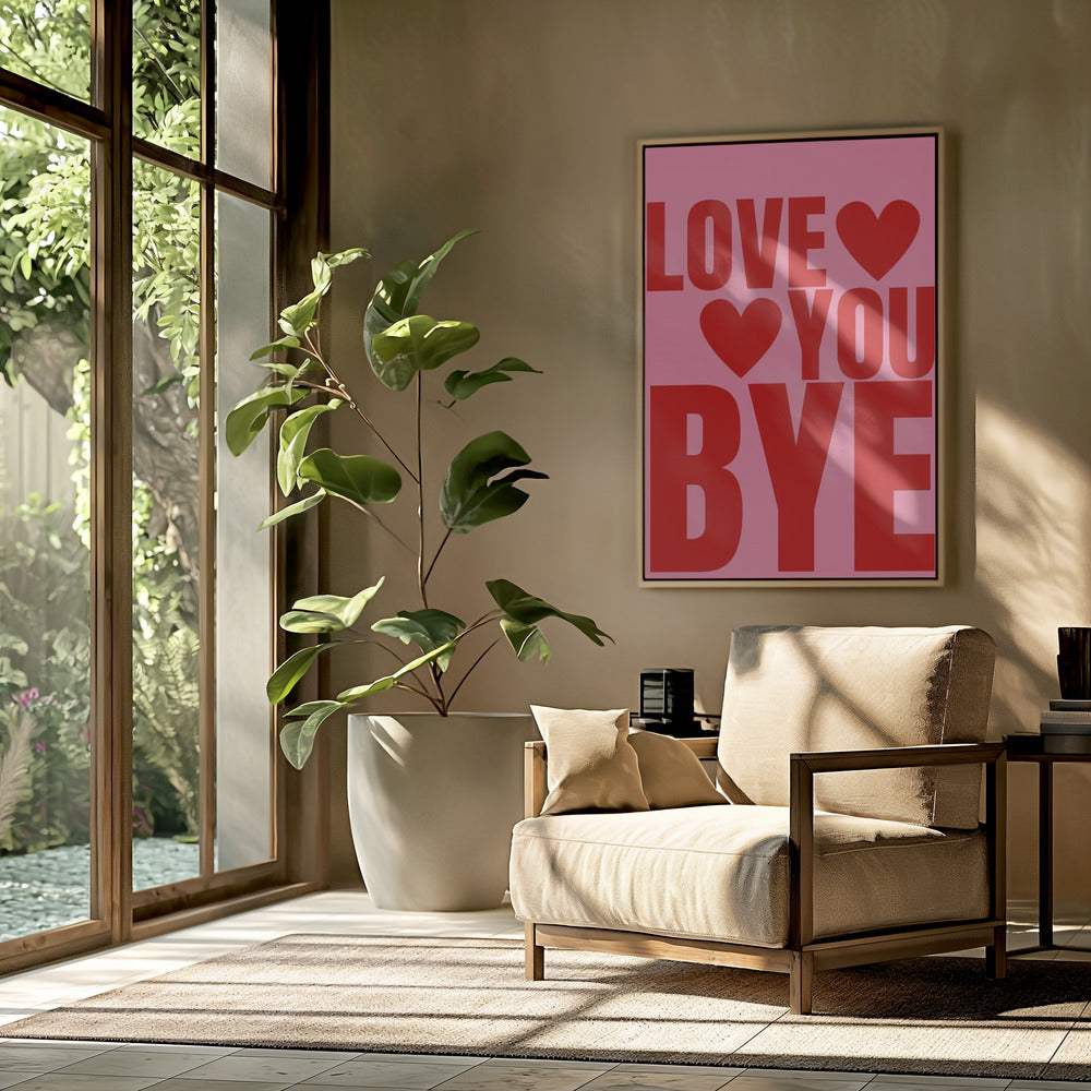 Bold Farewell Love | Poster