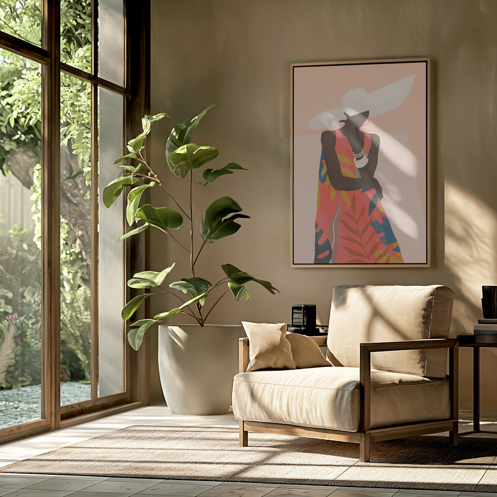 Tropisch meisje | Poster