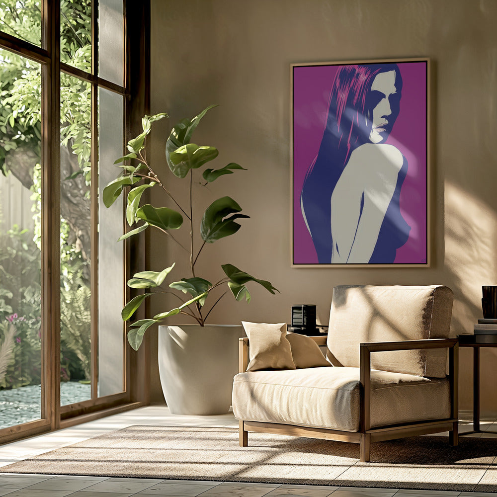 Stylized Portrait Of A Woman | Poster