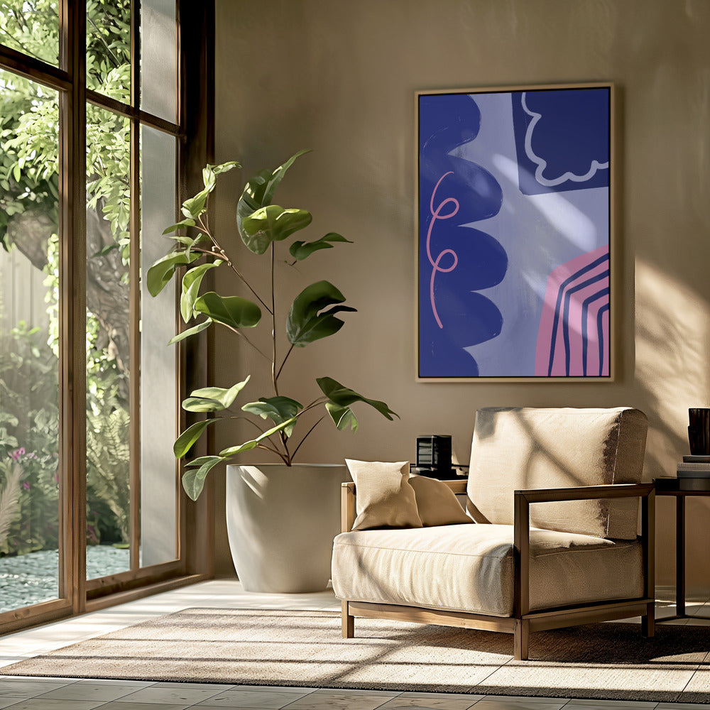 Vibrant Curves Flow | Poster