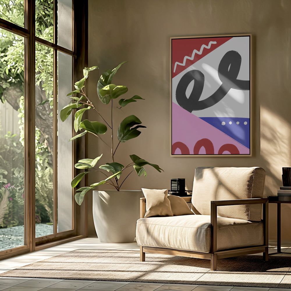 Colorful Curves | Poster