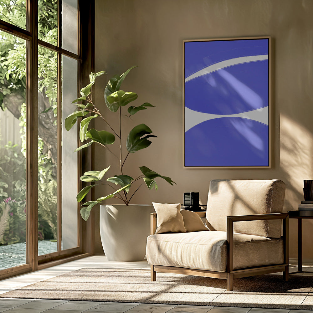 Blue Wave Harmony | Poster