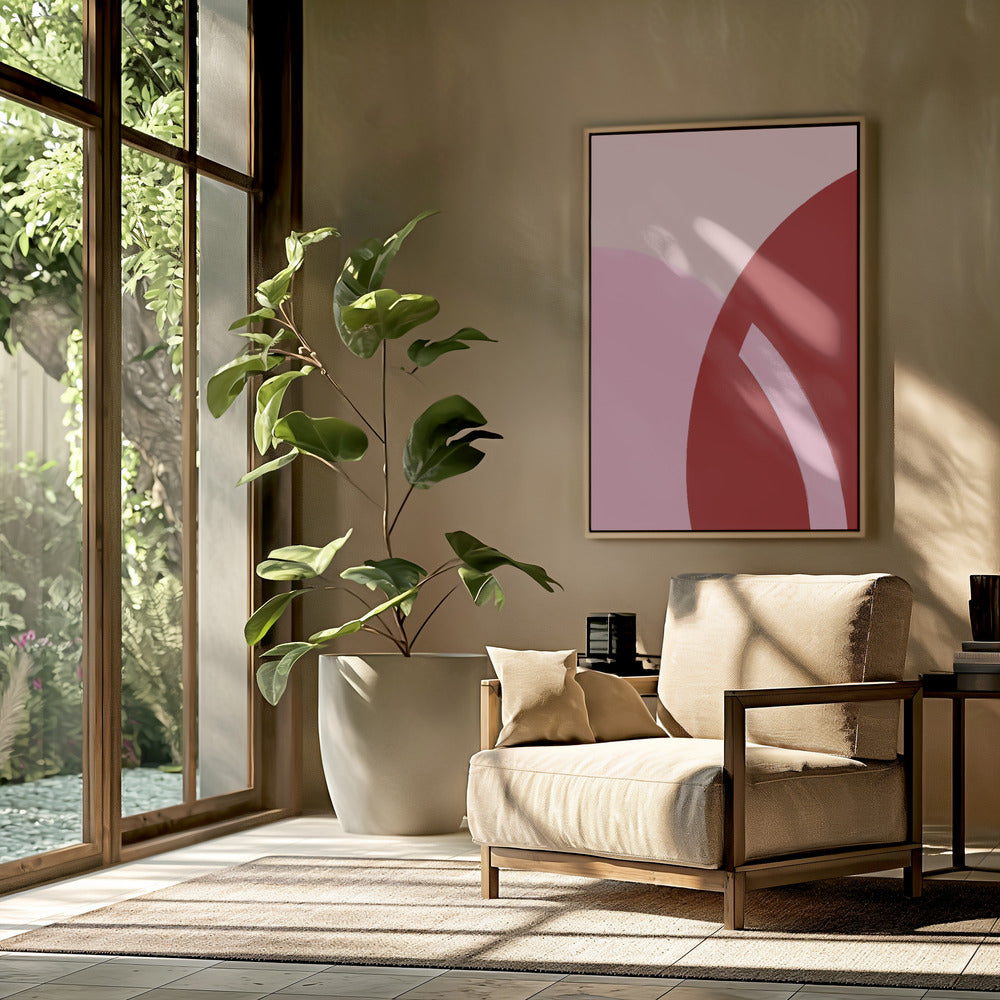 Gedurfde geometrische vormen | Poster