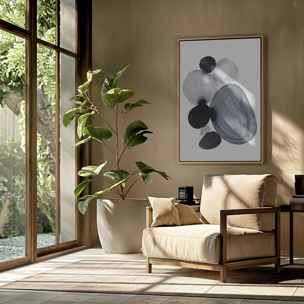 Zen Tuinstenen 02 | Poster