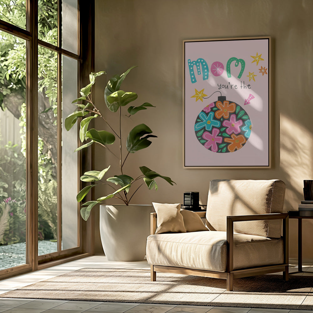Mom's Floral Delight | Poster