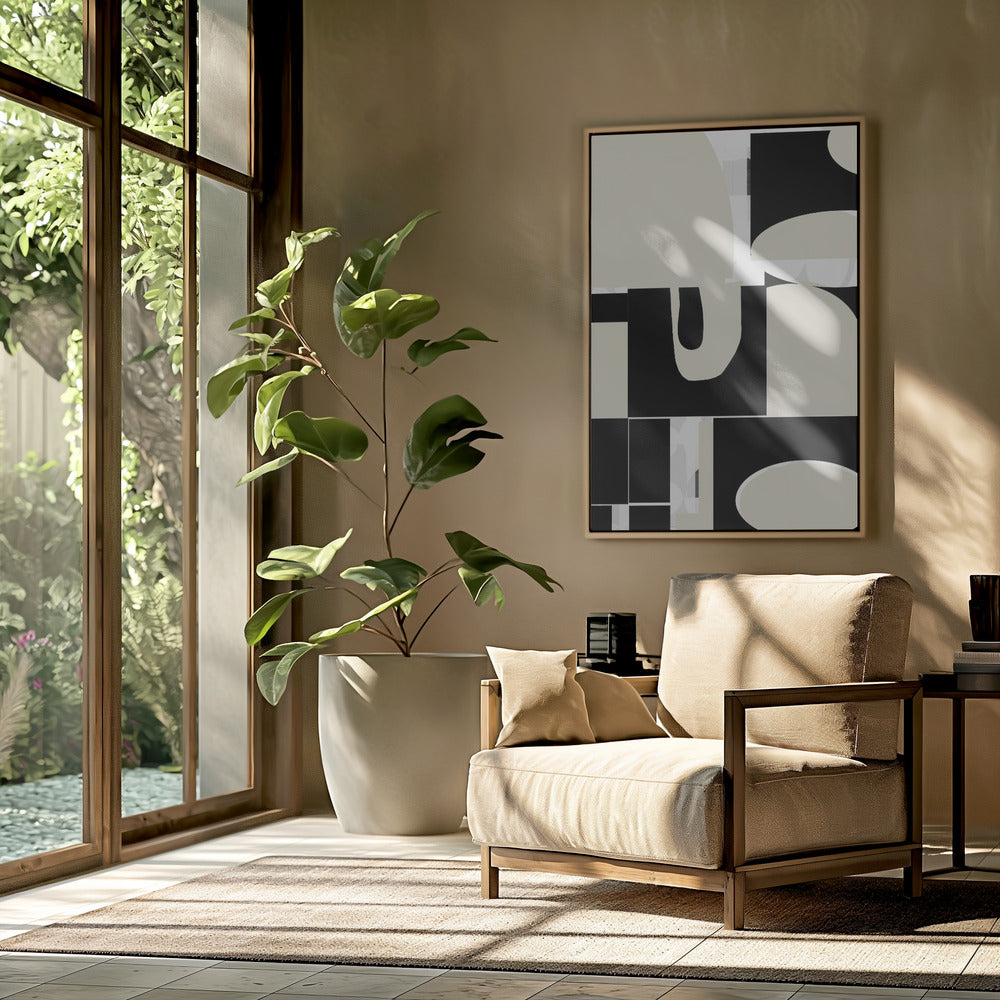 Geassembleerde abstractie | Poster