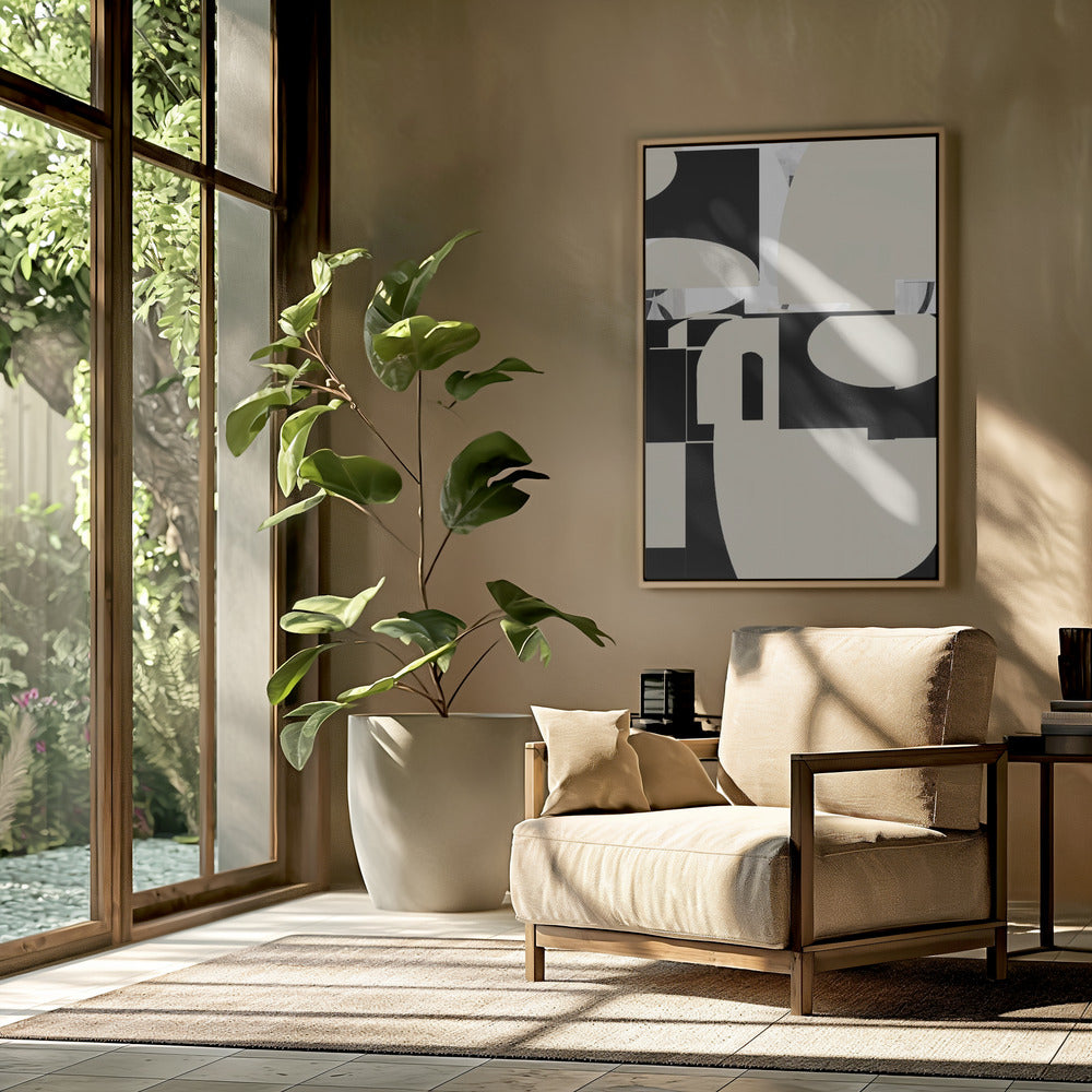 Geassembleerde abstractie | Poster