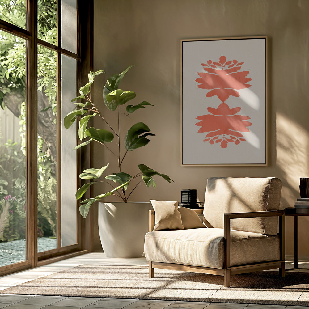 Symmetrische bloei | Poster