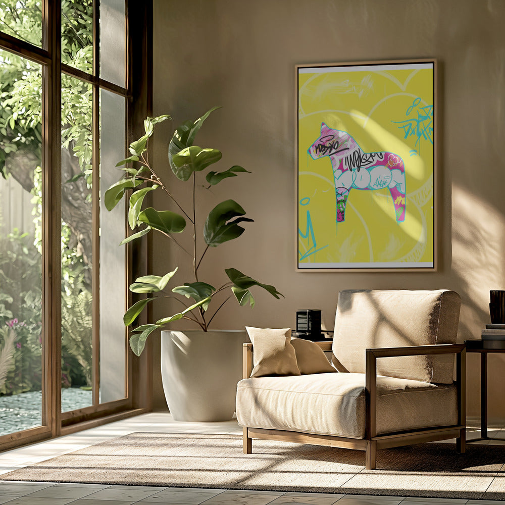 Graffiti Style Horse | Poster