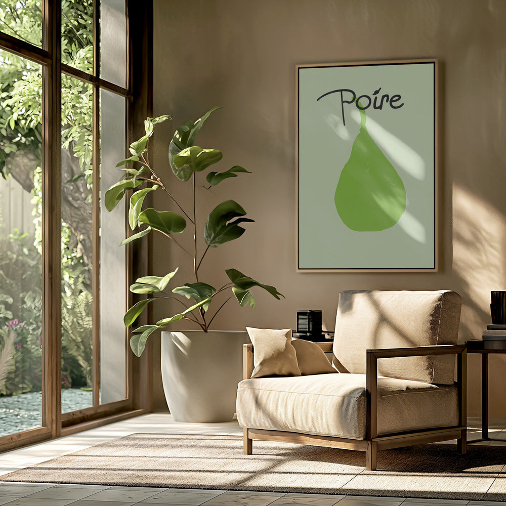 Groene Perengenot | Poster