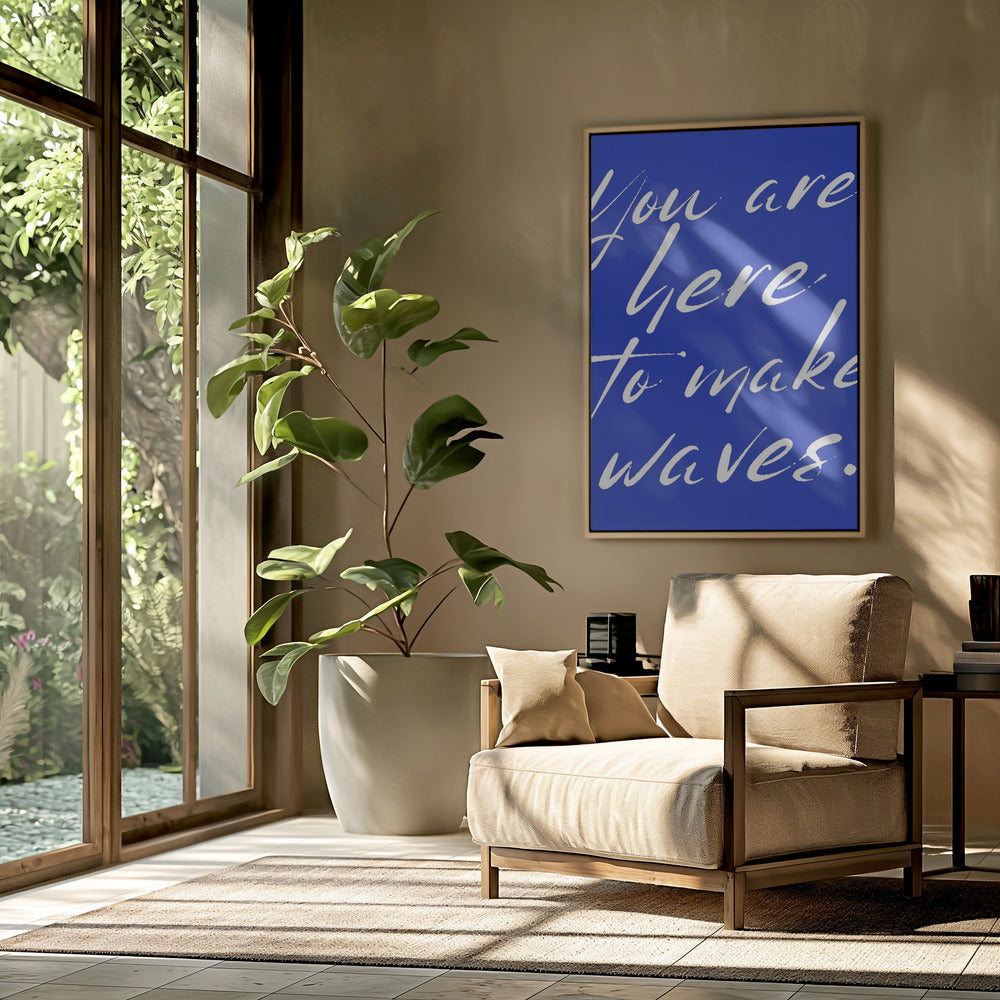 Inspirerende, motiverende quote | Poster