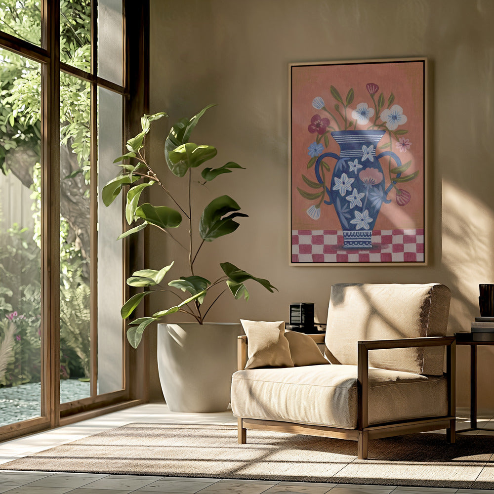 Vaas met wilde bloemen | Poster