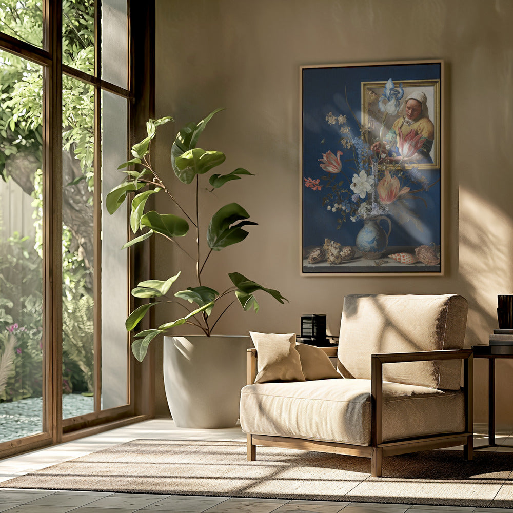 Balthasar & Vermeer - Kunst gecombineerd | Poster