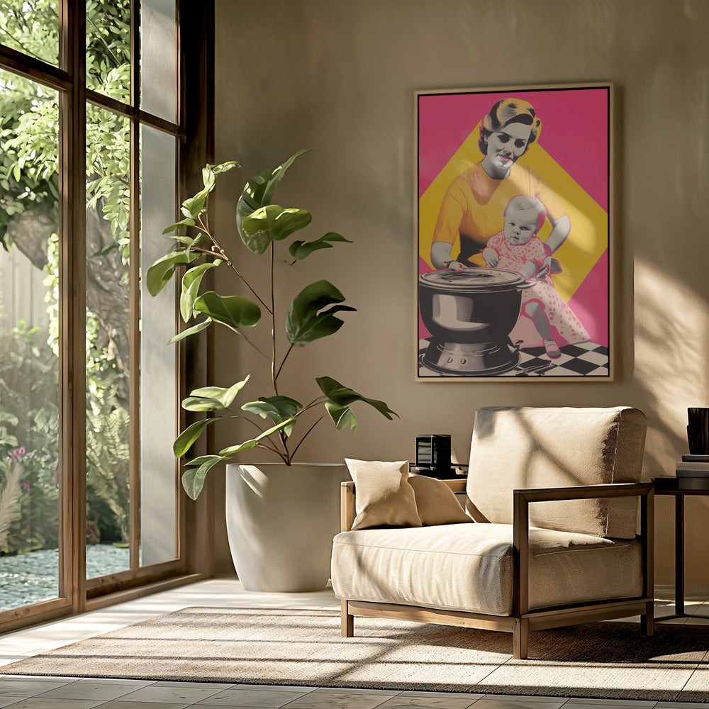 Surrealistische moeder | Poster
