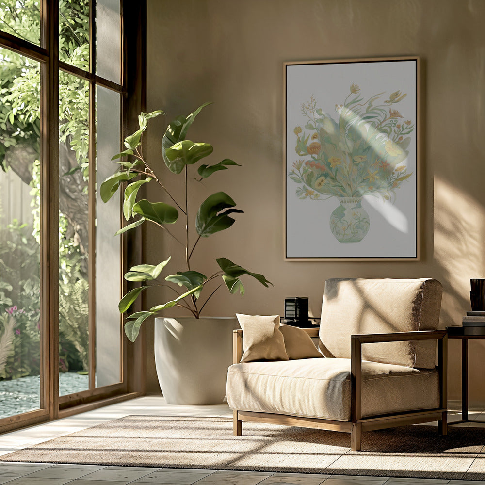 A Vase Full Of Flowers | Poster
