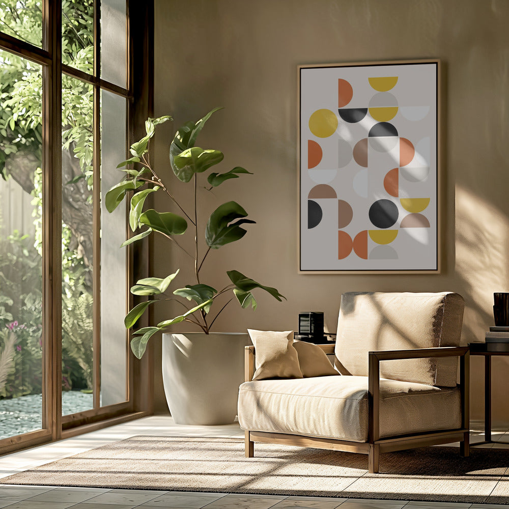 Mid-Century patroon | Poster