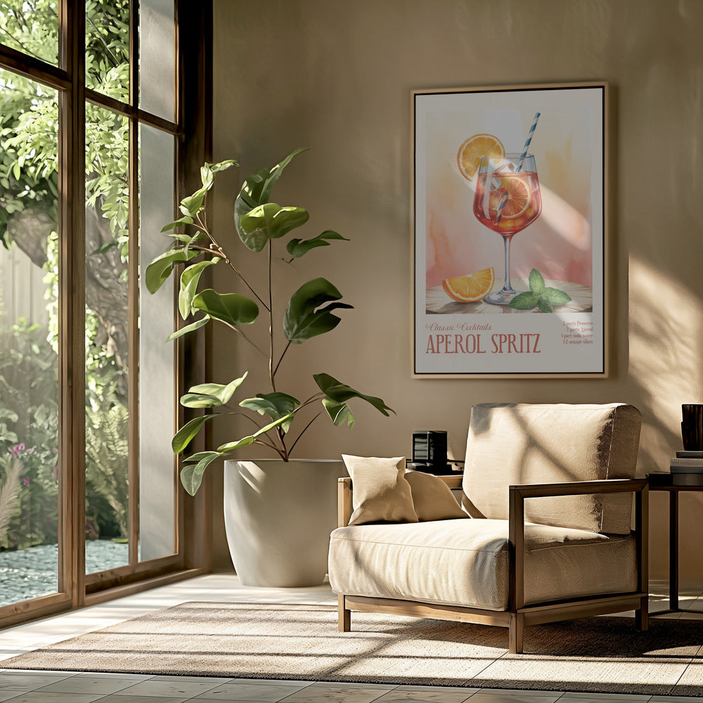 Klassieke cocktails - Aperol Spritz | Poster