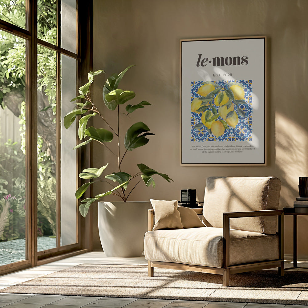 Citroenen Beige | Poster