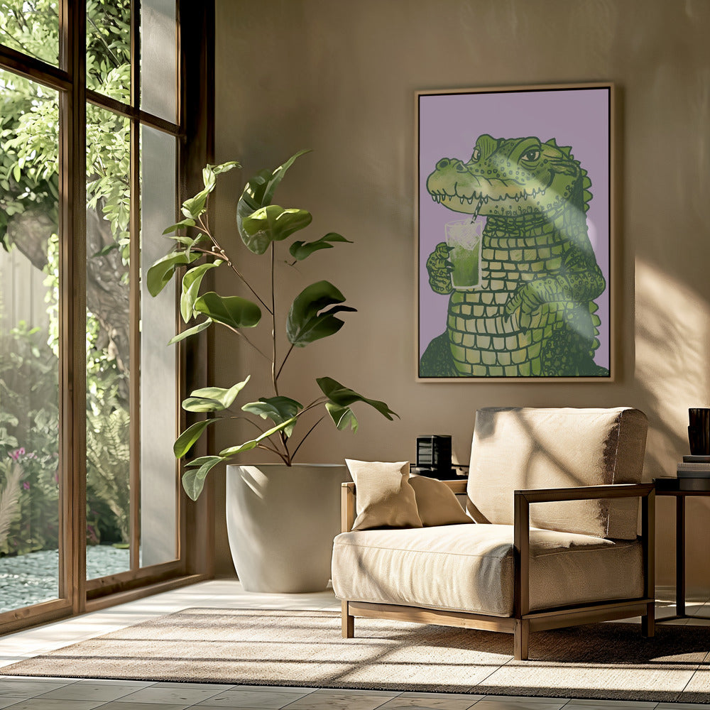 Matcha krokodil | Poster
