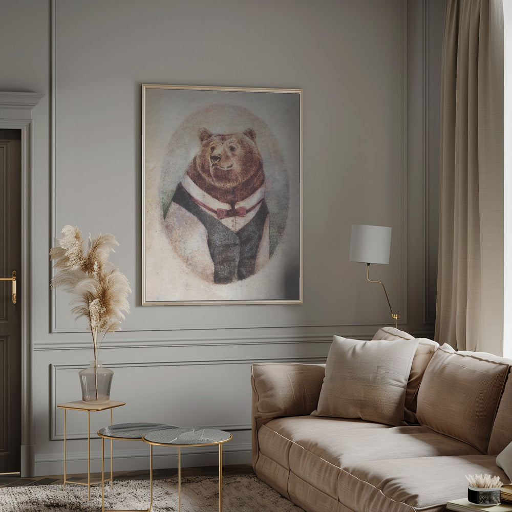 Oude heer | Poster