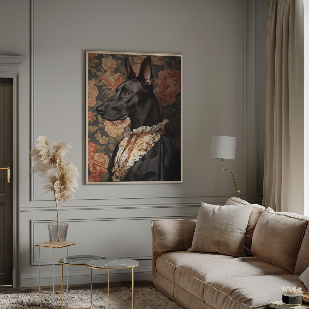 The Elegant Great Dane | Poster