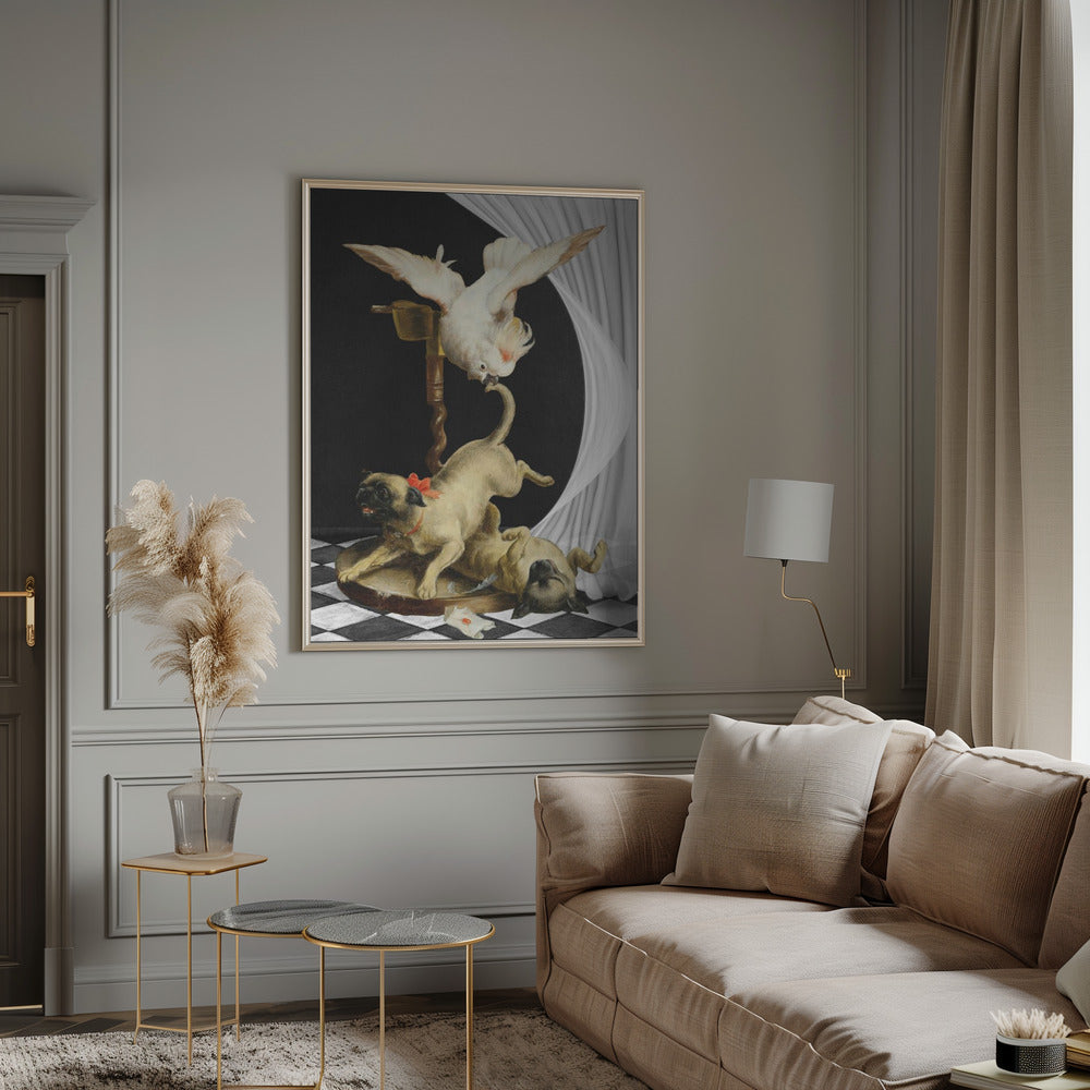 Levendige scène van een vogel | Poster