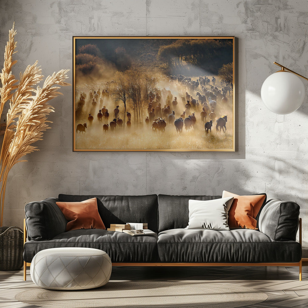 Paarden | Poster