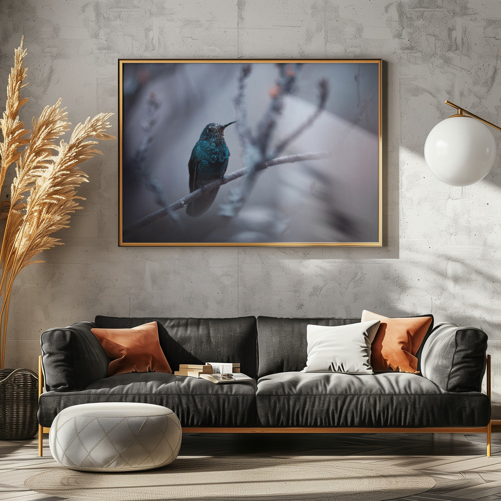 Elektrisch Blauw | Poster