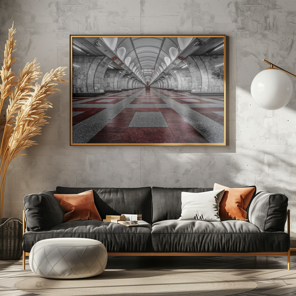 Metro van Praag | Canvas