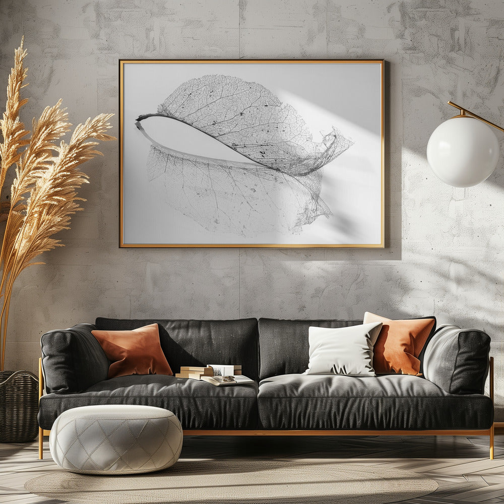 The old leaf | Poster