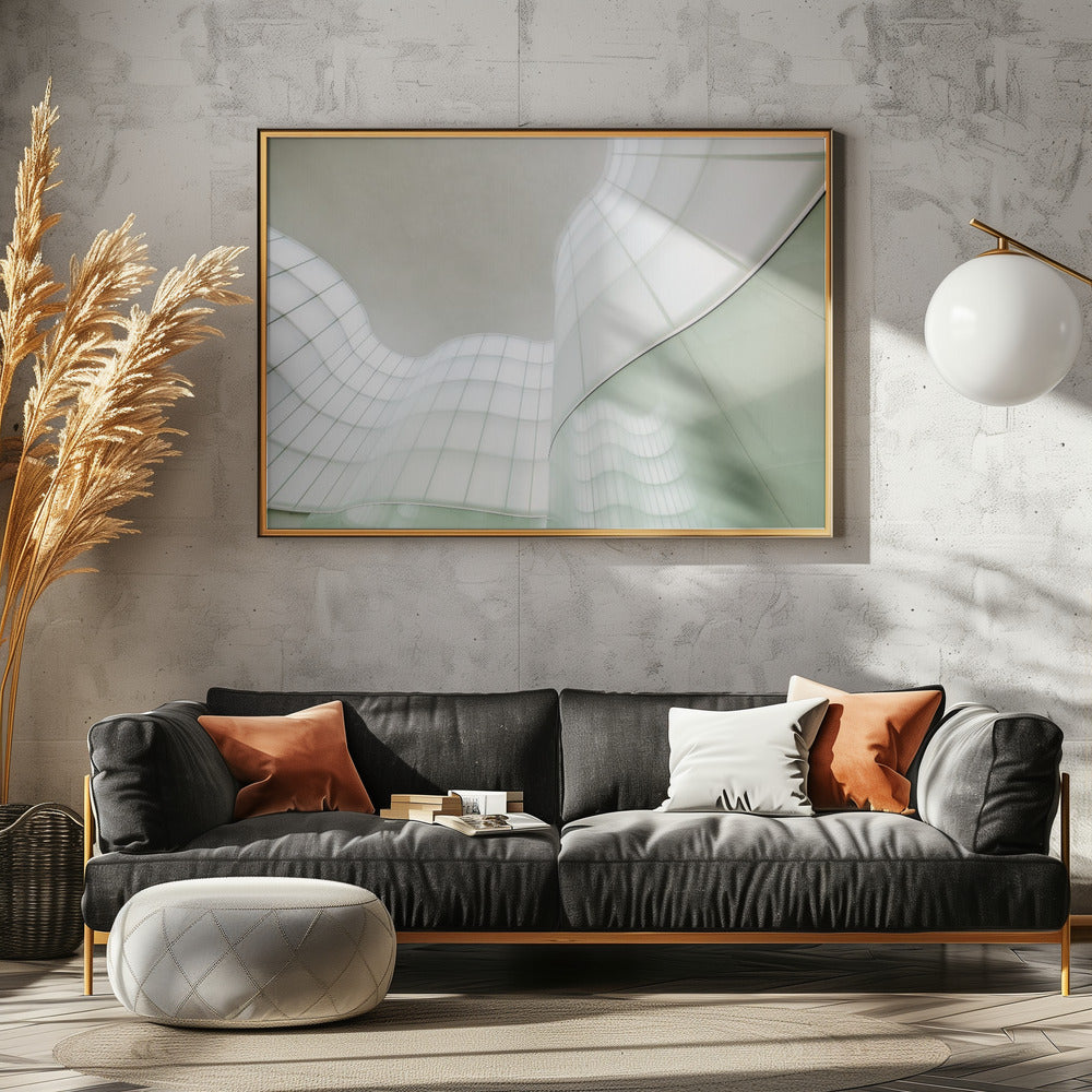 lichten en golven | Poster